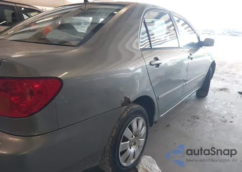 2004 Toyota Corolla Le из США, поврежденный, VIN 1NXBR32E04Z339330